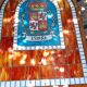 Pair of stained glass windows