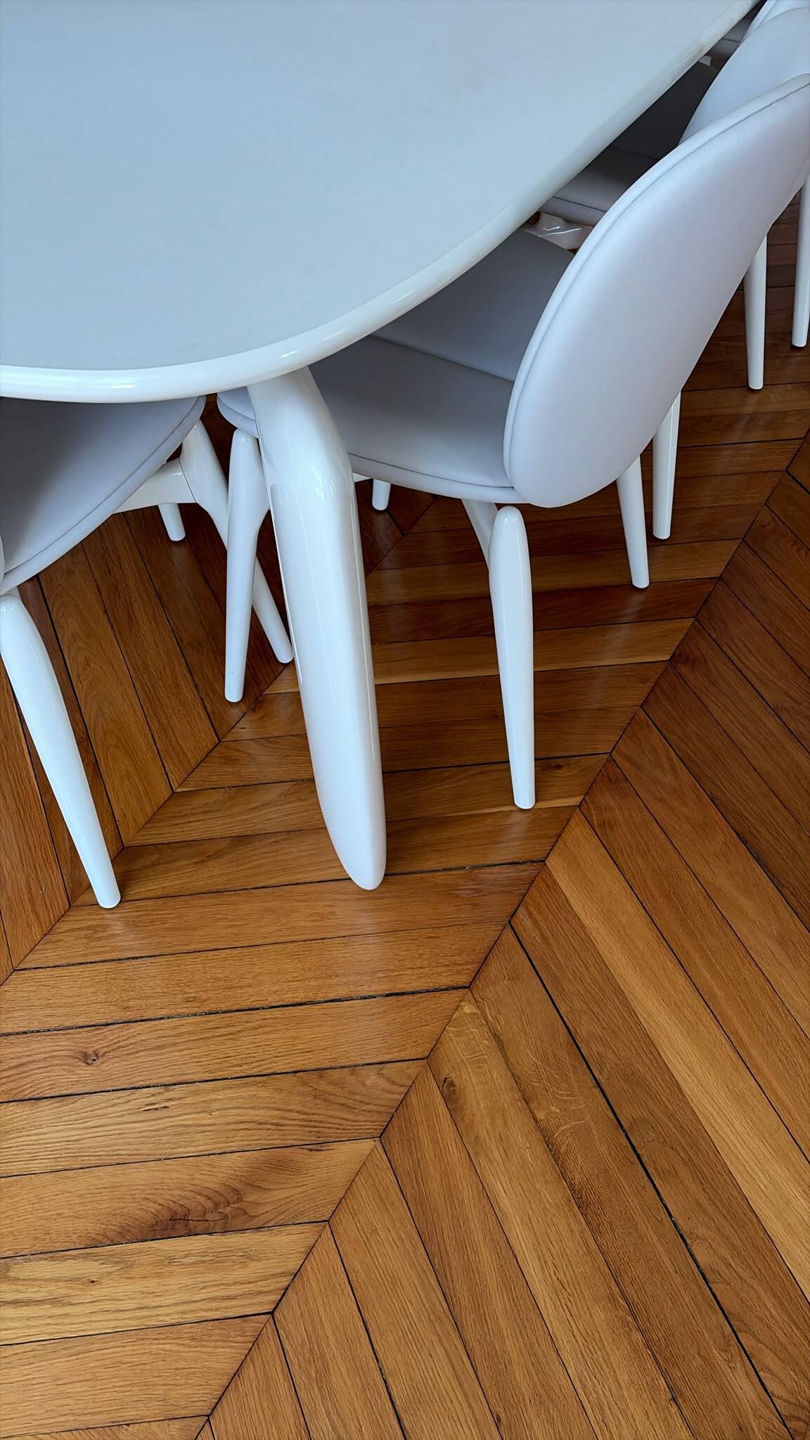 Roche bobois pulp table and chair set