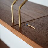 Teak system bookcase, Danish design, 1960s, production: Denmark