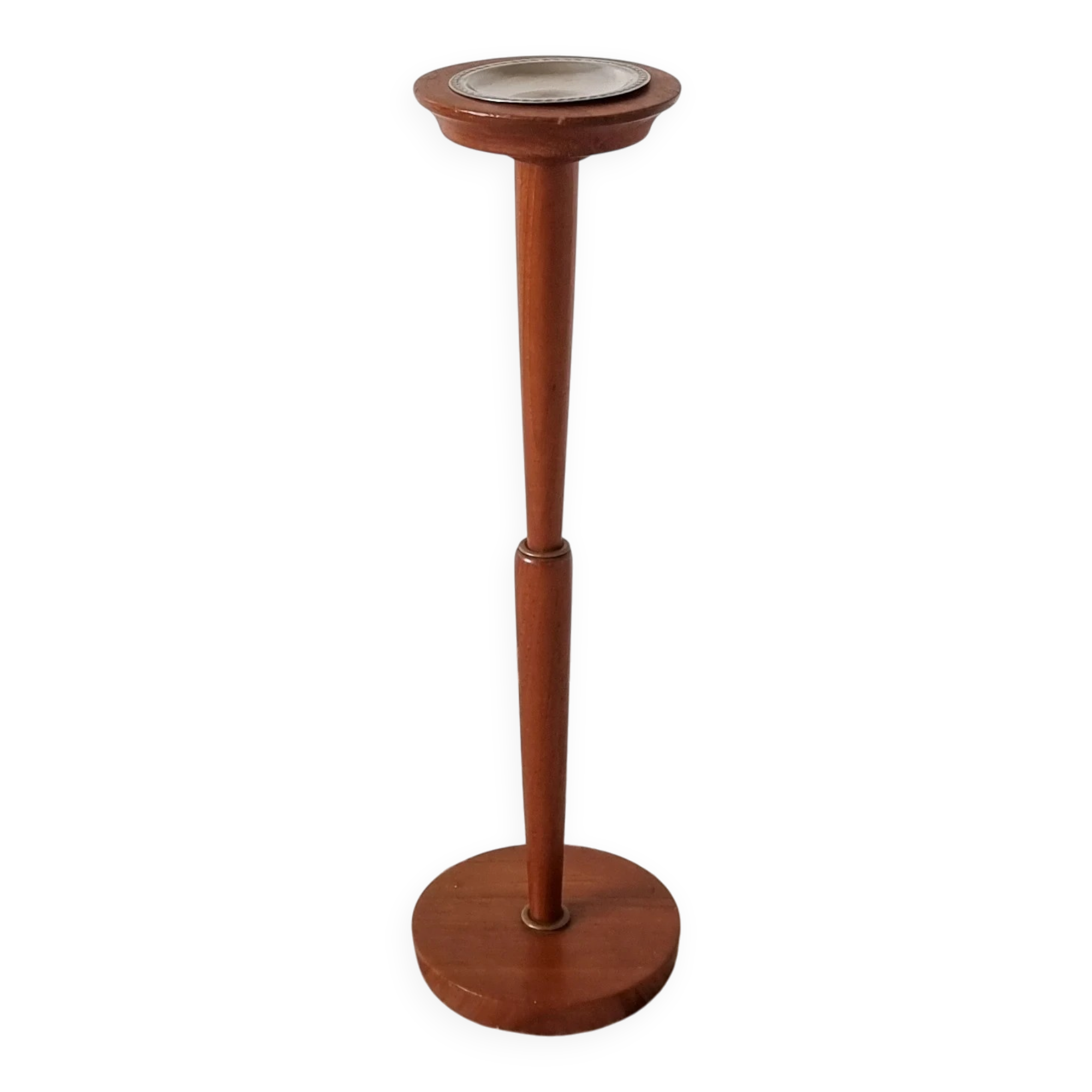 Danish teak floor ashtray