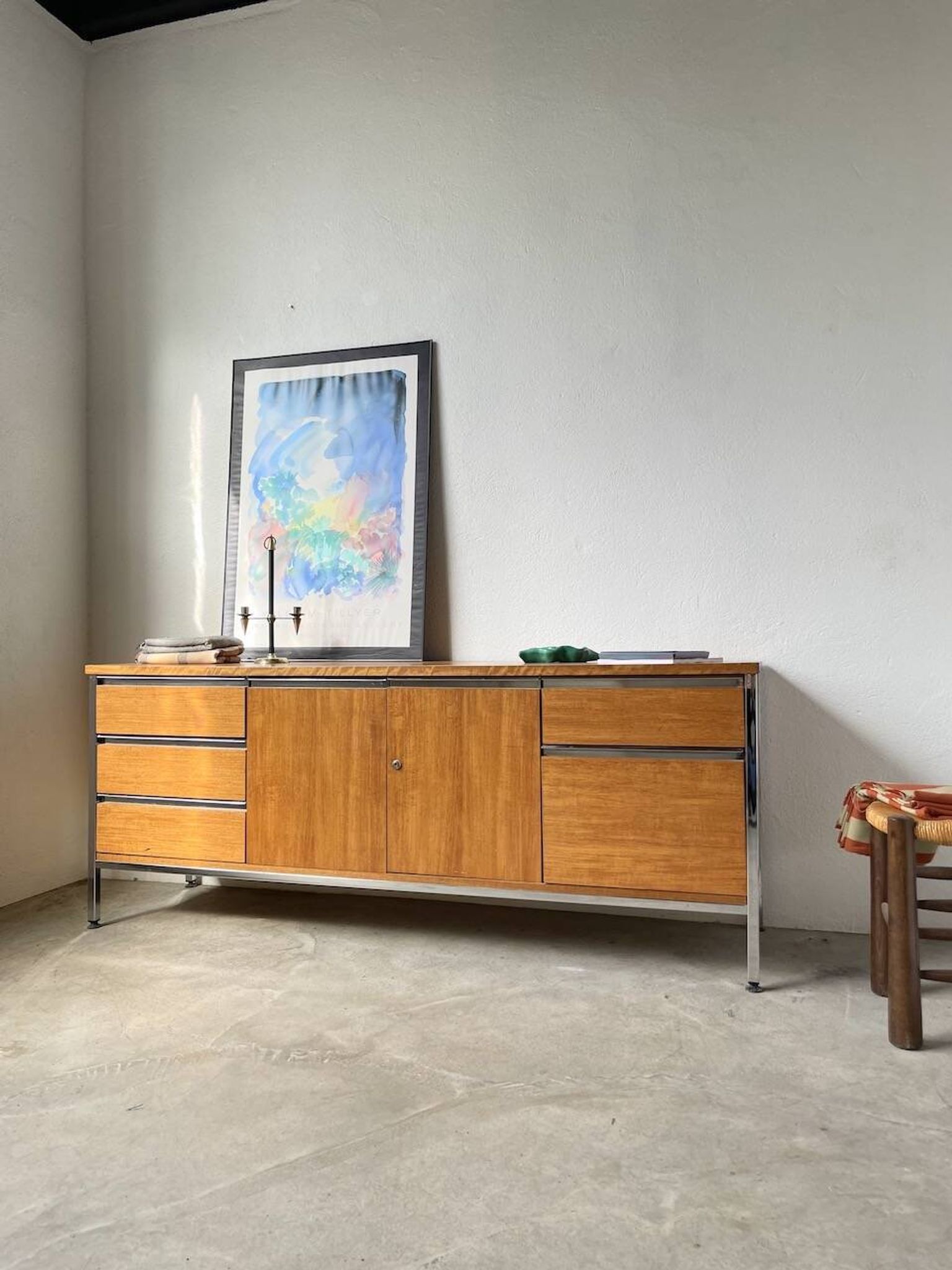 1960s modernist enfilade