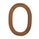 Scandinavian mirror in pine and rope, Sweden, 1960, 103cm x 73cm