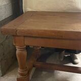 Solid oak farmhouse table