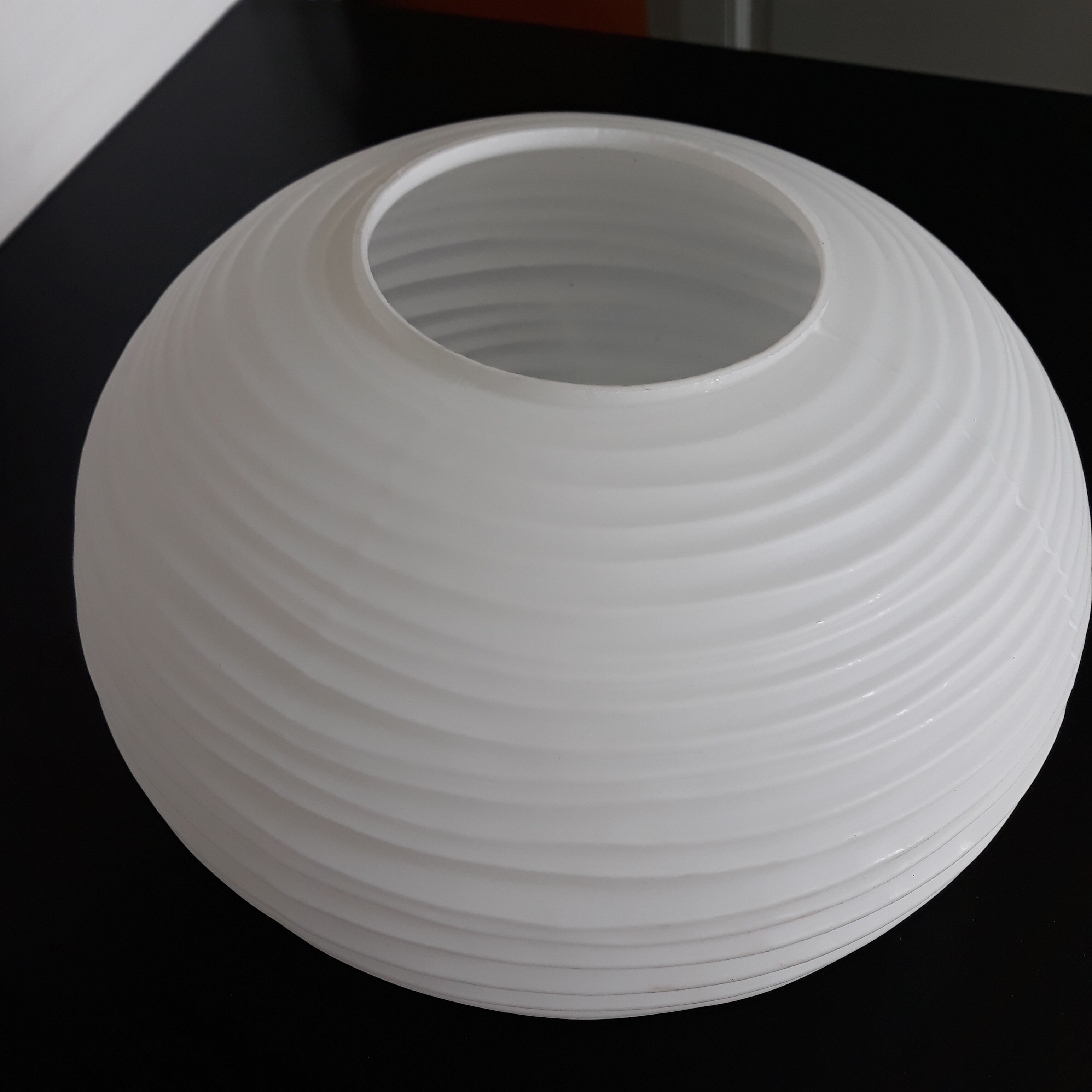 Vintage opaline chandelier.