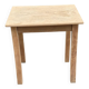 Table de ferme rénovée en bois massif brut
