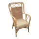 Adult vintage rattan armchair