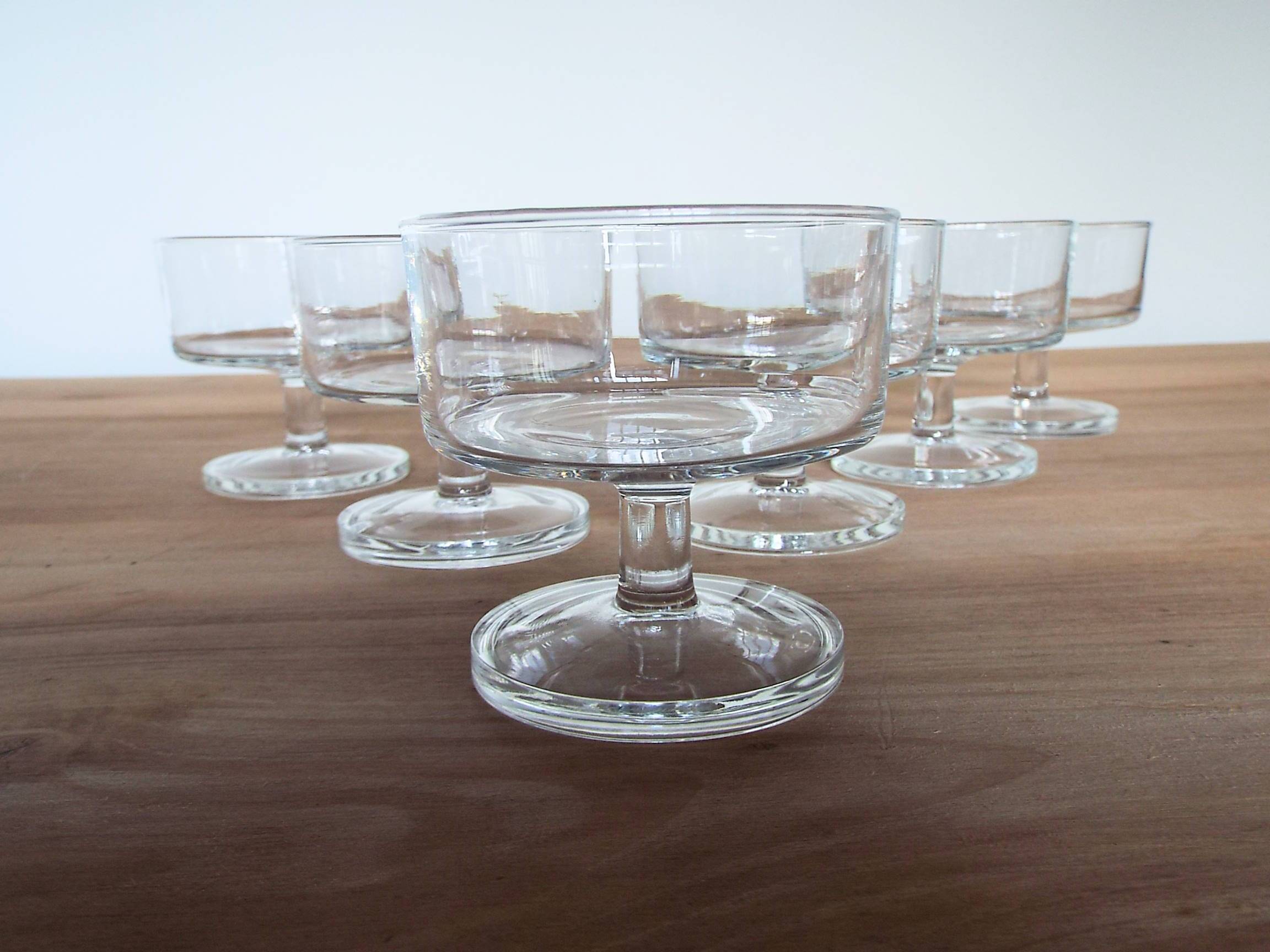 6 cavalier champagne glasses