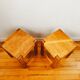 Pair of vintage Scandinavian style sofa ends