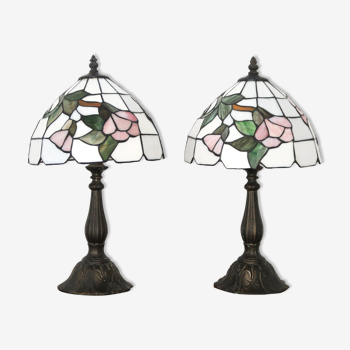 Lampe Tiffany roses