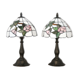 Pink Tiffany lamp