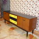 Scandinavian sideboard & vintage revamped teak