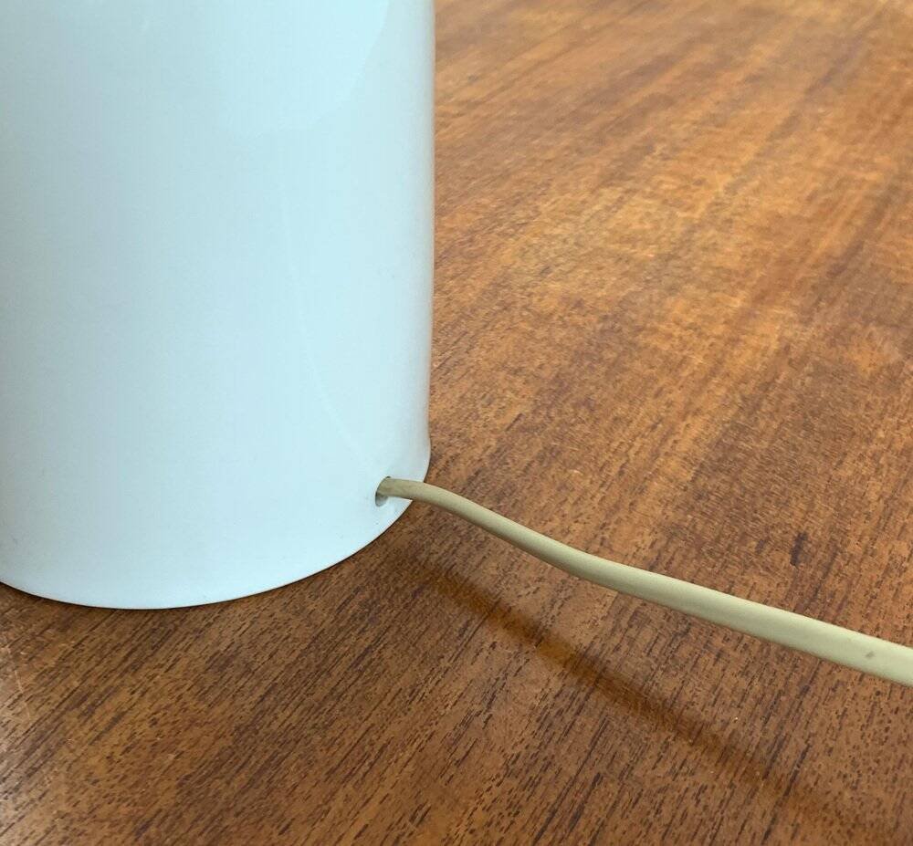 Danish royal table lamp from the mid-century by Kai Lange for Fog & Morup and Royal Copenhagen, 1960s.