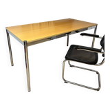 USM Haller desk in natural lacquered beech