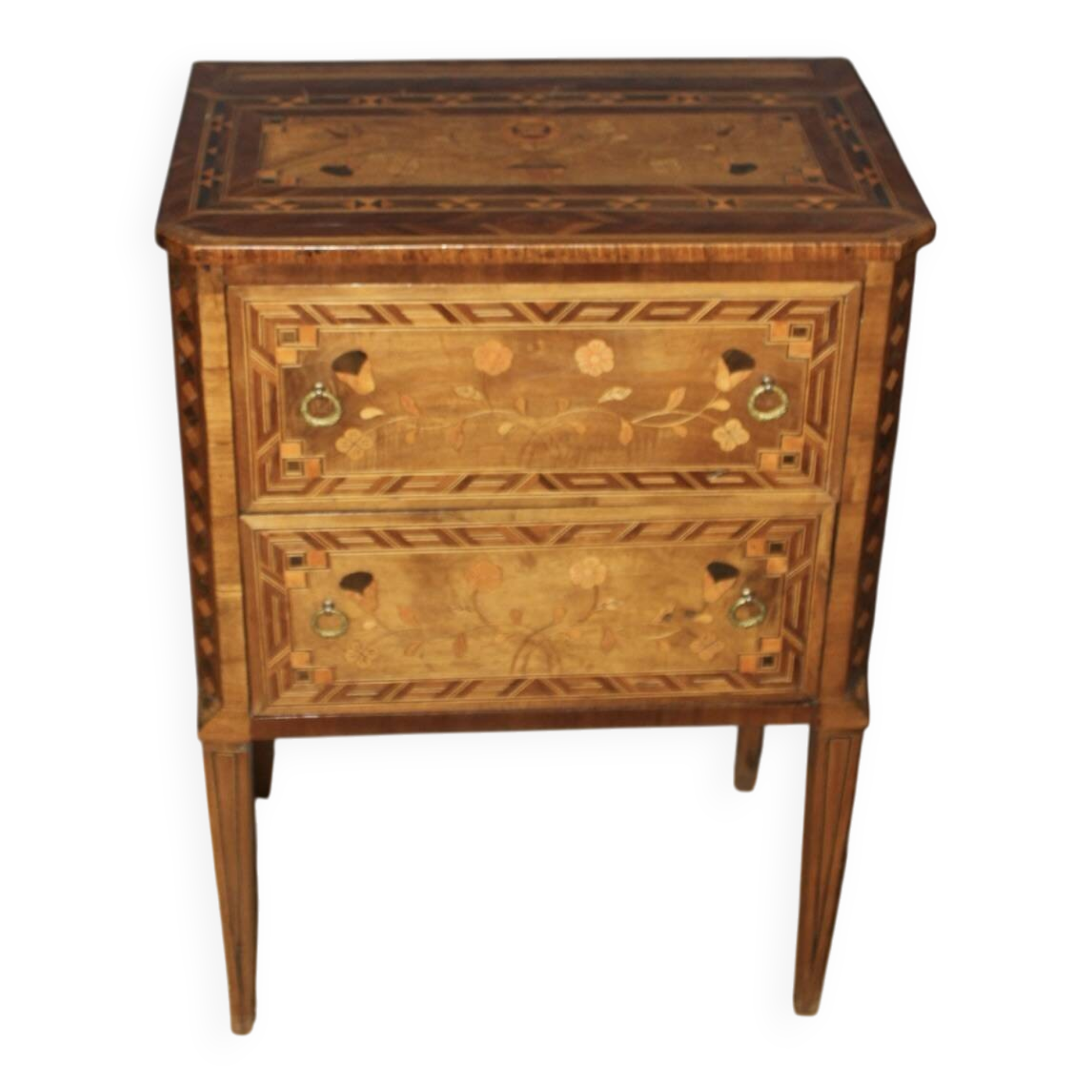 Commode italienne en Marqueterie début XIX