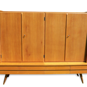 Sideboard with drawers and shelves from the 50s