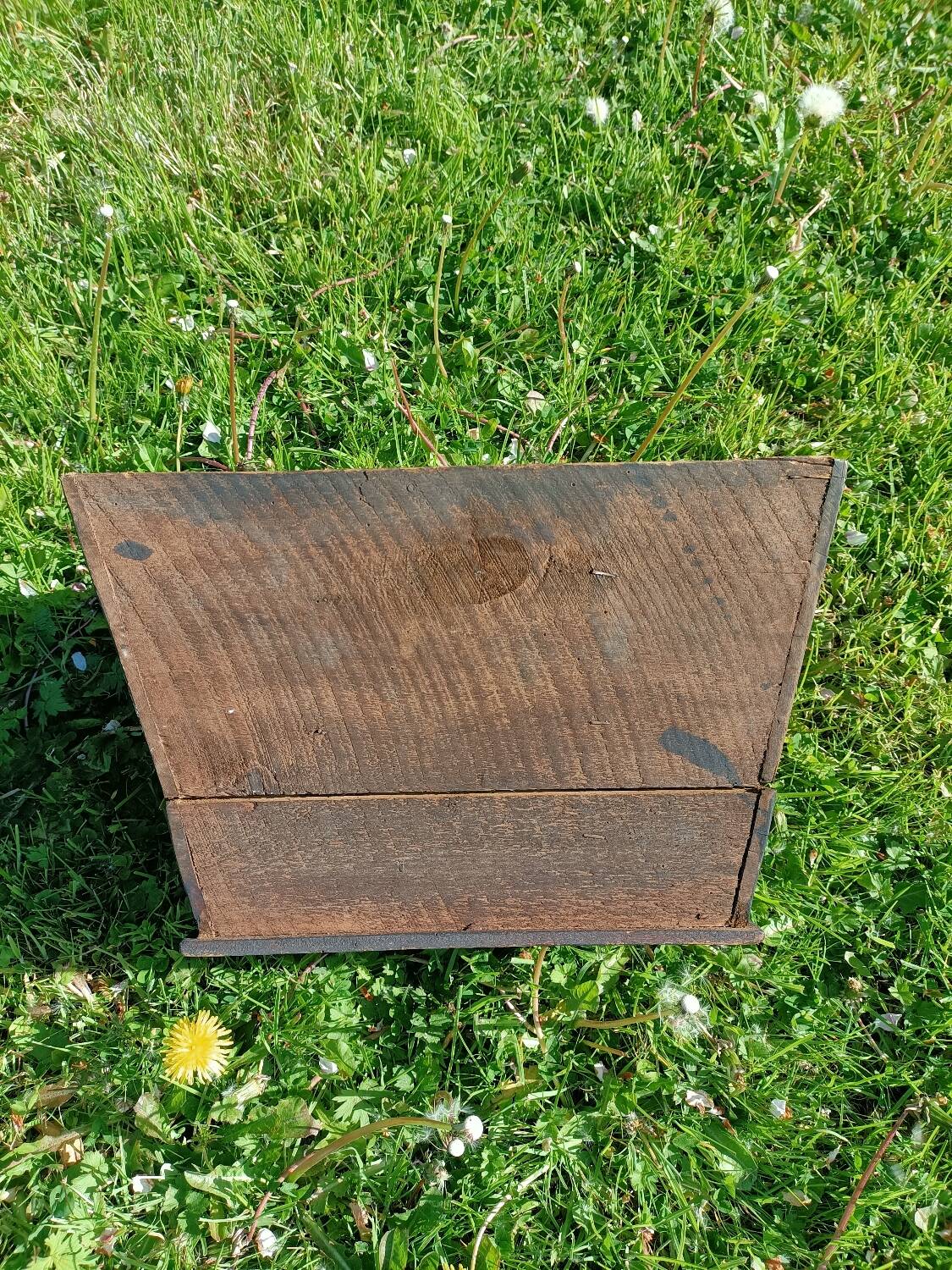 Retro wooden planter/box