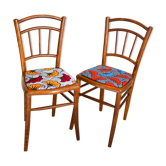 Pair of chairs wax