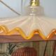 Vintage serrated pendant light