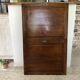 Vintage solid oak door or headboard