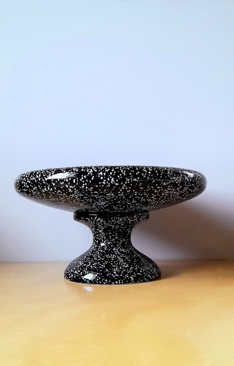 Ceramic footed bowl 1980