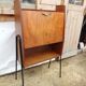 Meuble secrétaire vintage pieds compas