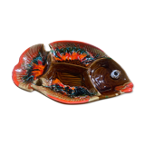Plat vallauris poisson vintage