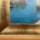 French School of the 20th century, Mediterranean seaside, oil on panel