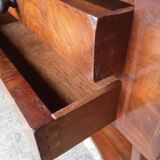 Work table - In mahogany and mahogany veneer - 19th century