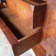 Work table - In mahogany and mahogany veneer - 19th century