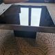 Coffee table for Cidue with smoky mirror, 70s