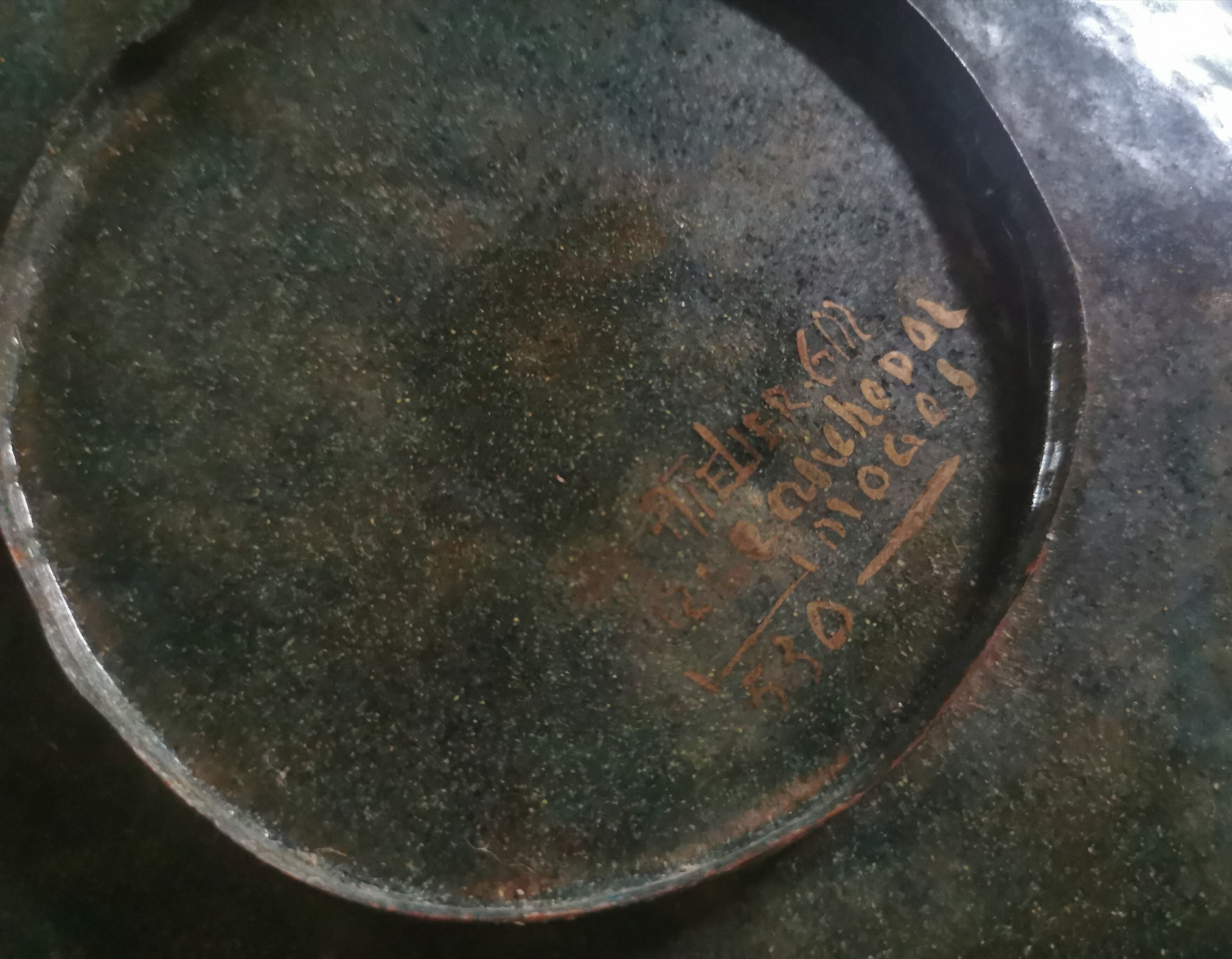 Georges Magadoux Limoges enamel cup