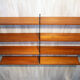 Modular double shelf String by Nisse Strinning, Sweden, circa 1960