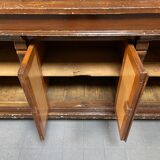 Large art deco cafe cabinet from Belgium, 1920s.