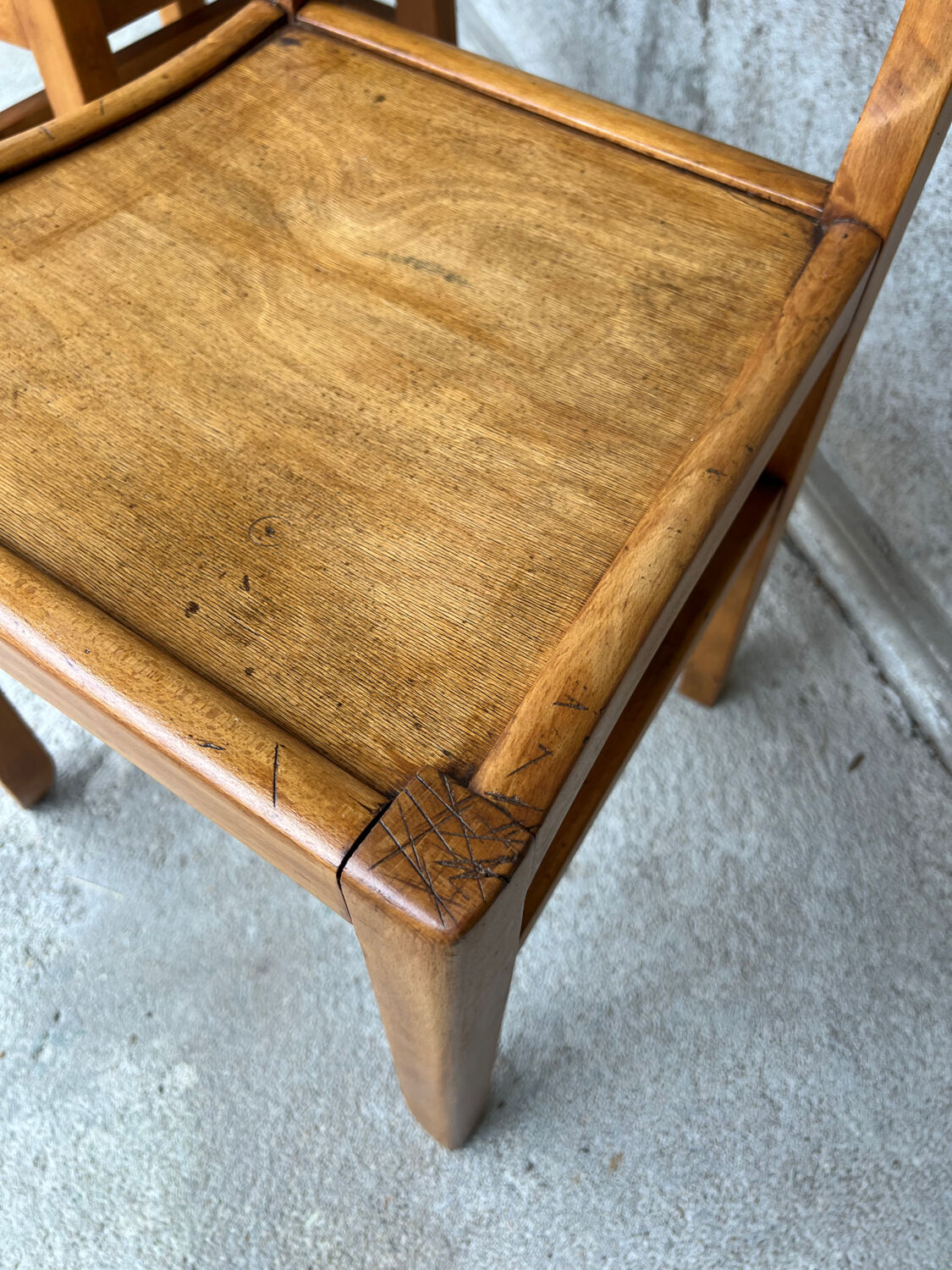 2 vintage bistro chairs