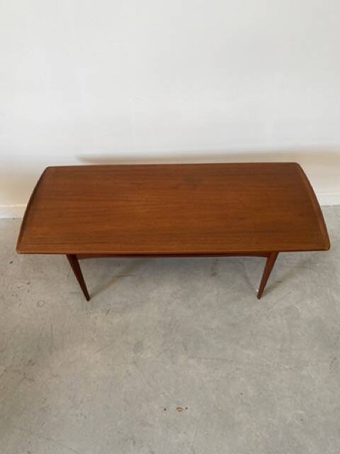 Vintage Scandinavian teak coffee table, Rasmus, FM Møbler, 1960s