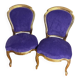Set of 2 nursery-style chairs