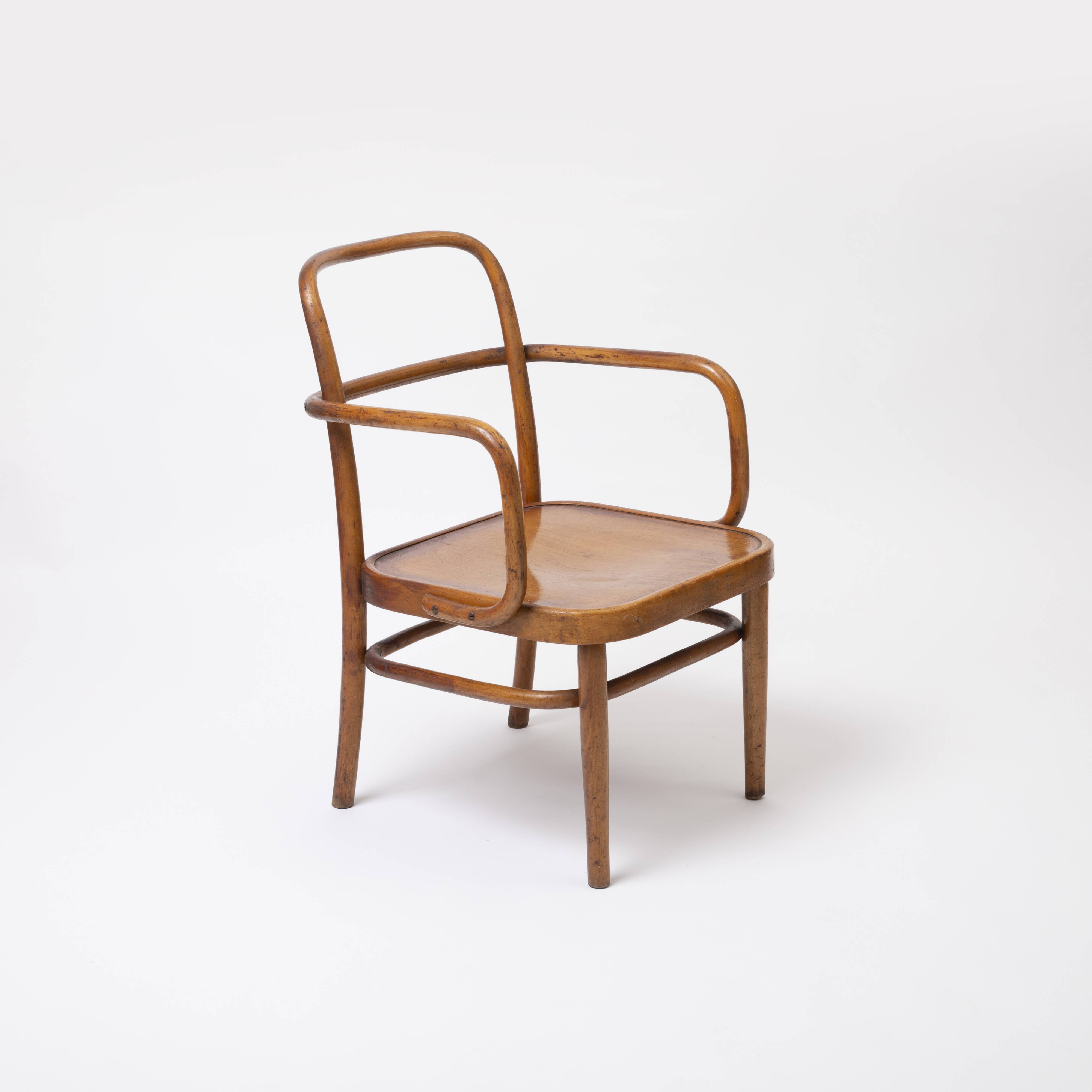 A 64 F chair by Gustav Adolf Schneck, Thonet, 1930s