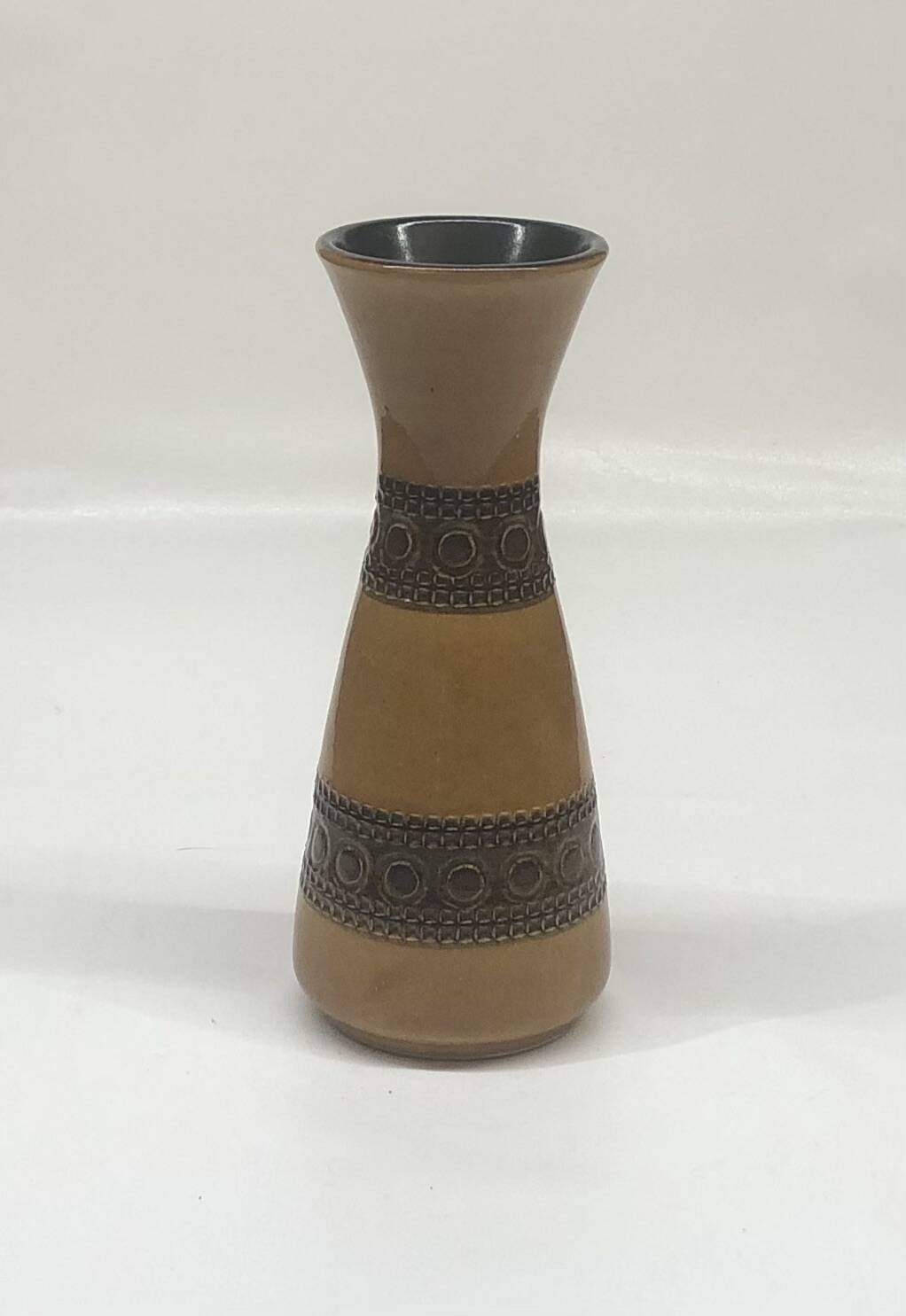 Vase moutarde diabolo vintage West Germany