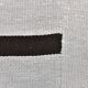 5x7 White Black Striped Turkish Vintage Rug 143x199Cm