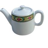 Delaunay porcelain teapot