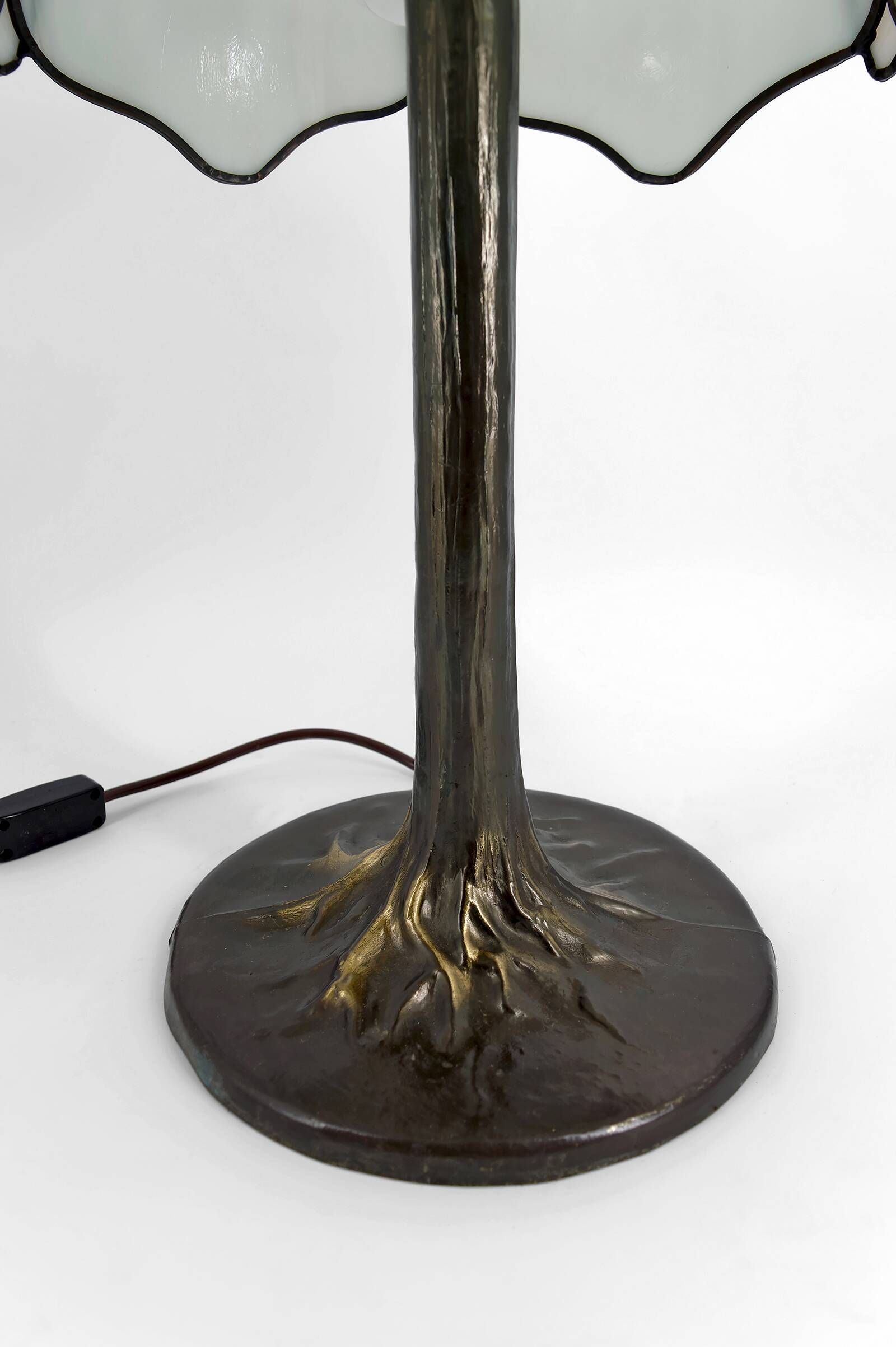 Tiffany-style table lamp – circa 1980
