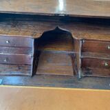 Ancien bureau dos d’âne pente marqueterie