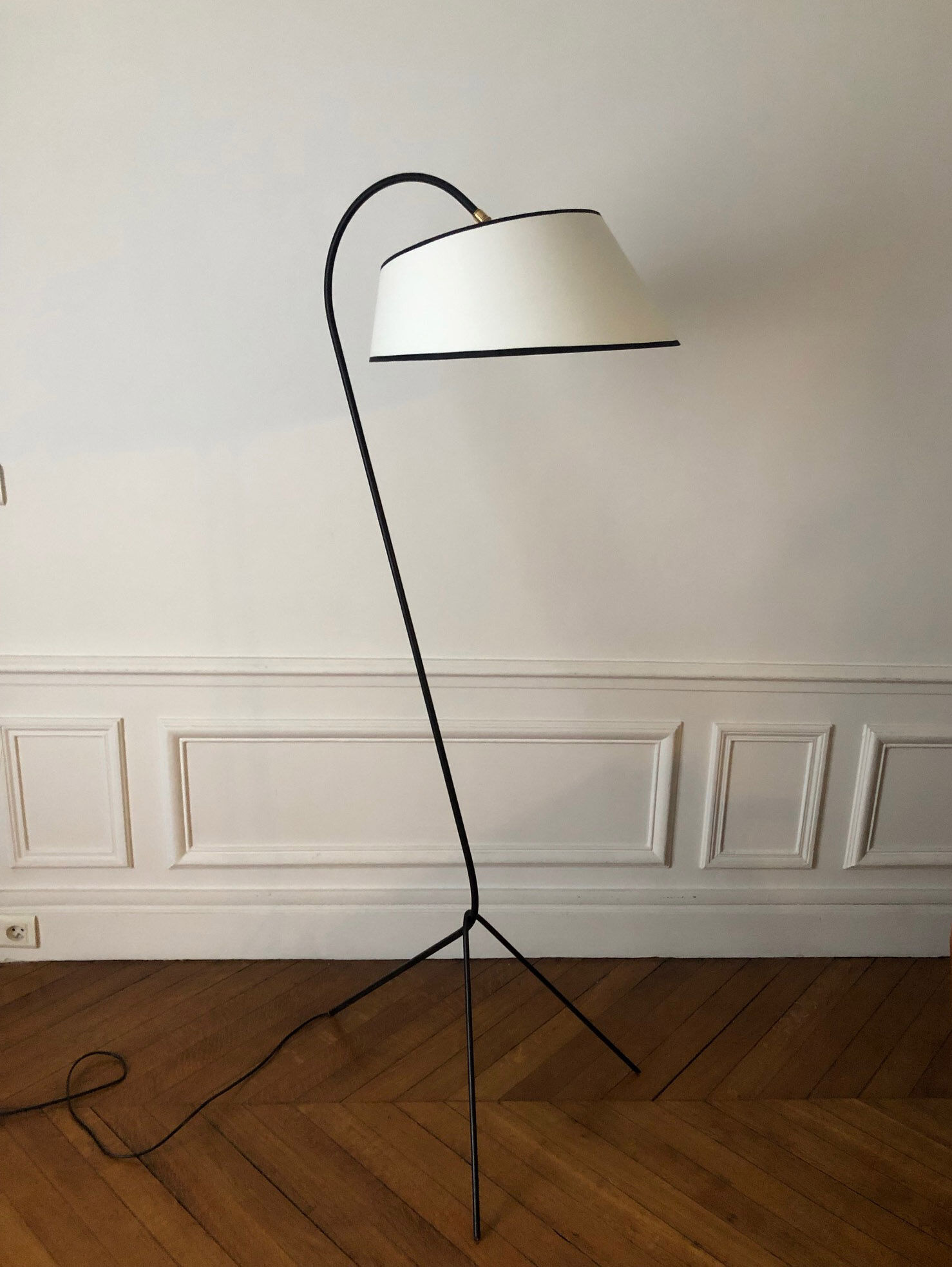 Tripod floor lamp 1950