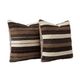 Set of 2 vintage kilim cushion covers 50x50 cm