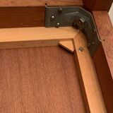 Large Scandinavian teak coffee table from the 60s