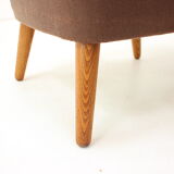 1940s Pair of Oak Armchairs by Krasna Jizba, Czechoslovakia