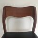 4 chaises scandinave 60