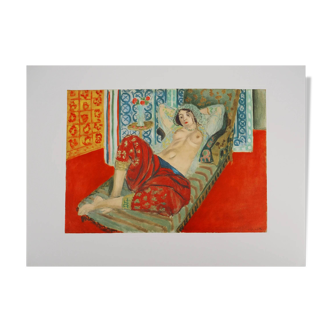 Henri Matisse: Nude with Red Trousers - Signed Lithograph