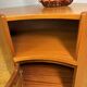 Vintage Nathan Teak Corner Cabinet (c. 1960s–1970s) – Mid-Century Modern  A
