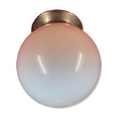 Ceiling light globe ball opal glass